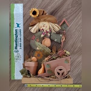 Wood Rustic Scarecrow Fall Decor